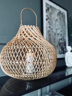 Lanterne Nature - H 30cm Håndlavet