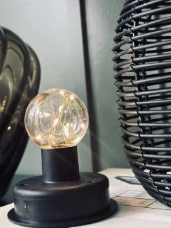 Lanterne på spyd Black - Solar