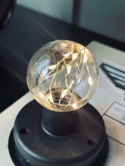 Lanterne på spyd Black - Solar