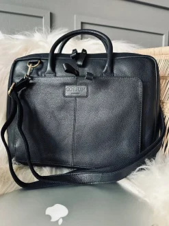 Laptop / arbejdstaske VINTAGE Black