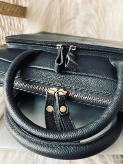 Laptop / arbejdstaske VINTAGE Black