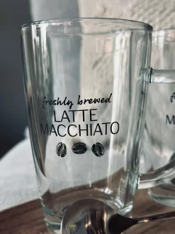 Latte Macchiato sæt - 4 dele