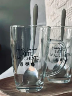 Latte Macchiato sæt - 4 dele