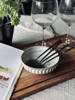 Latte Skeer black - 4 stk Rustfrit stål