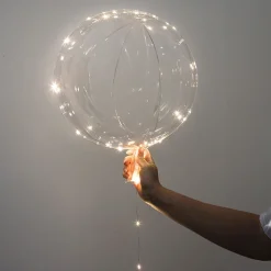 LED Balloner - 10 pak (varm hvid lys)