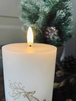 LED Bloklys med Rådyr