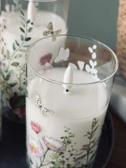 LED FLORA Cylinder – Sæt med 3 stk og fjernbetjening