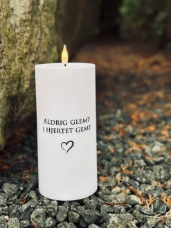 LED Gravlys - Aldrig glemt