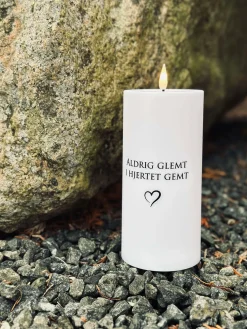 LED Gravlys - Aldrig glemt