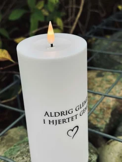 LED Gravlys - Aldrig glemt