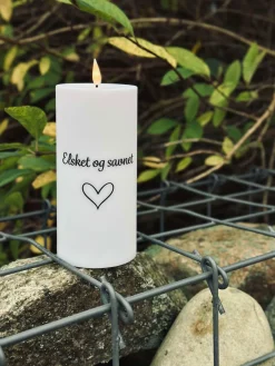 LED Gravlys - Elsket og savnet