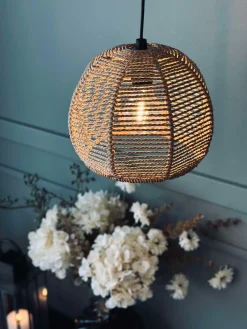 LED lampe til batterier m. Timerfunktion