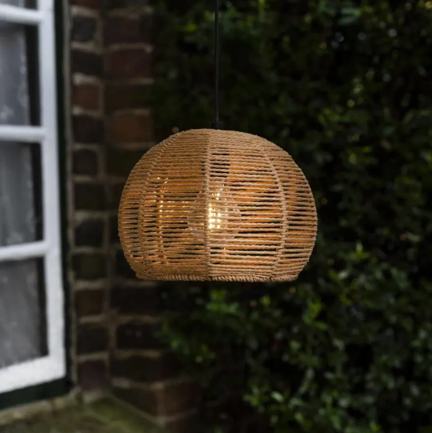 LED lampe til batterier m. Timerfunktion