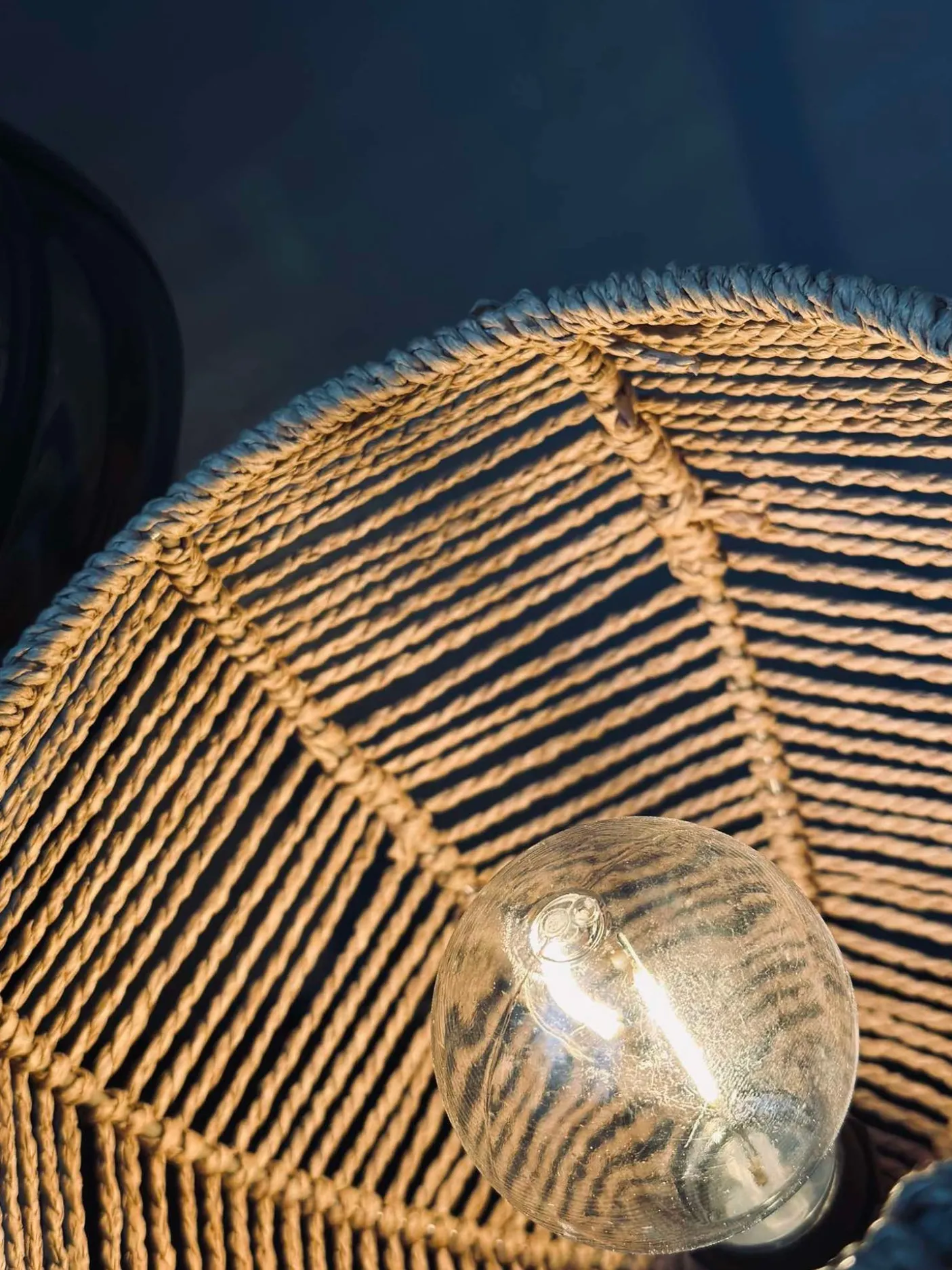 LED lampe til batterier m. Timerfunktion