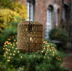 LED lampe til batterier m. Timerfunktion