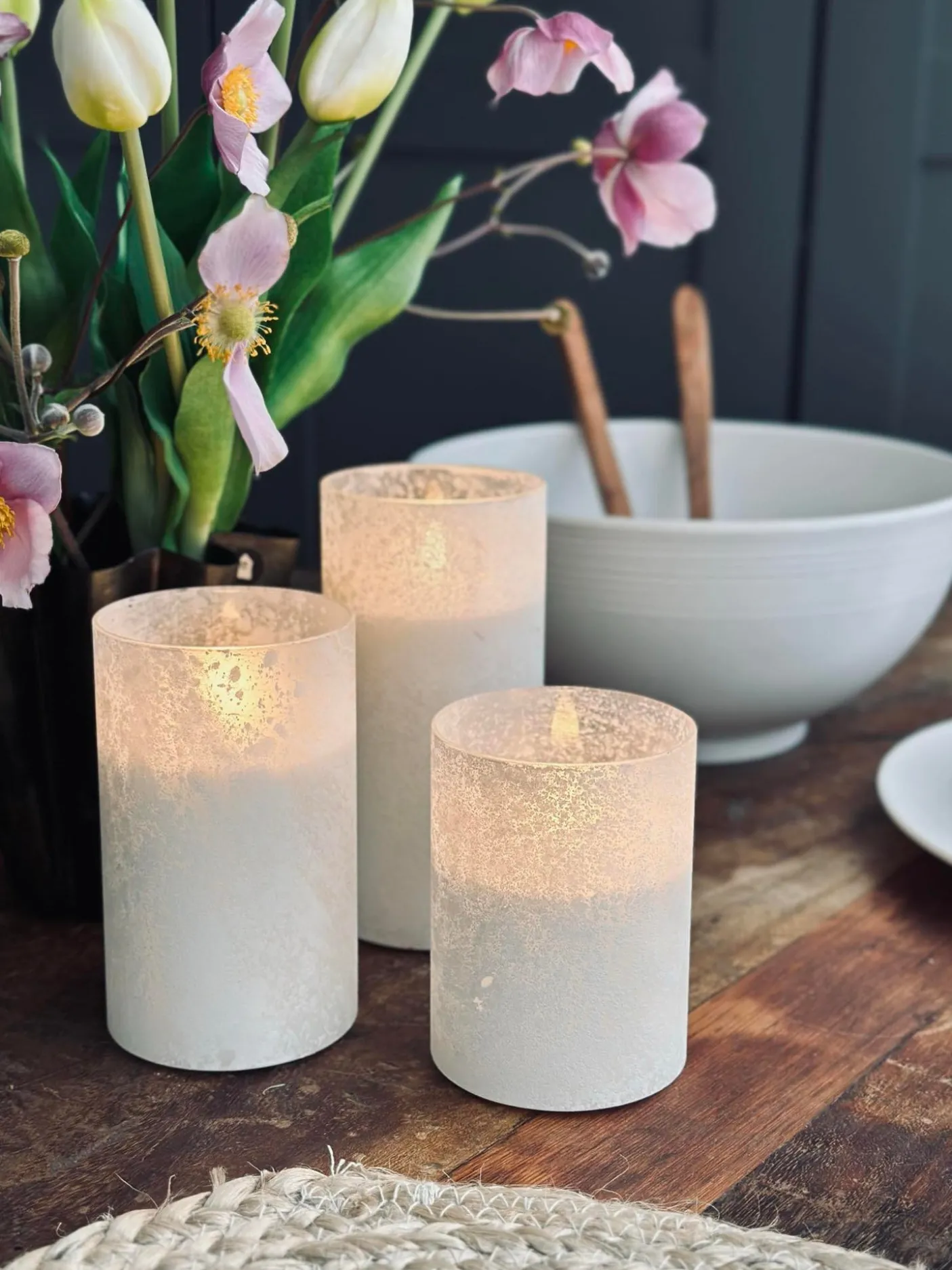 LED Lys FROZEN - Hvid 3 stk