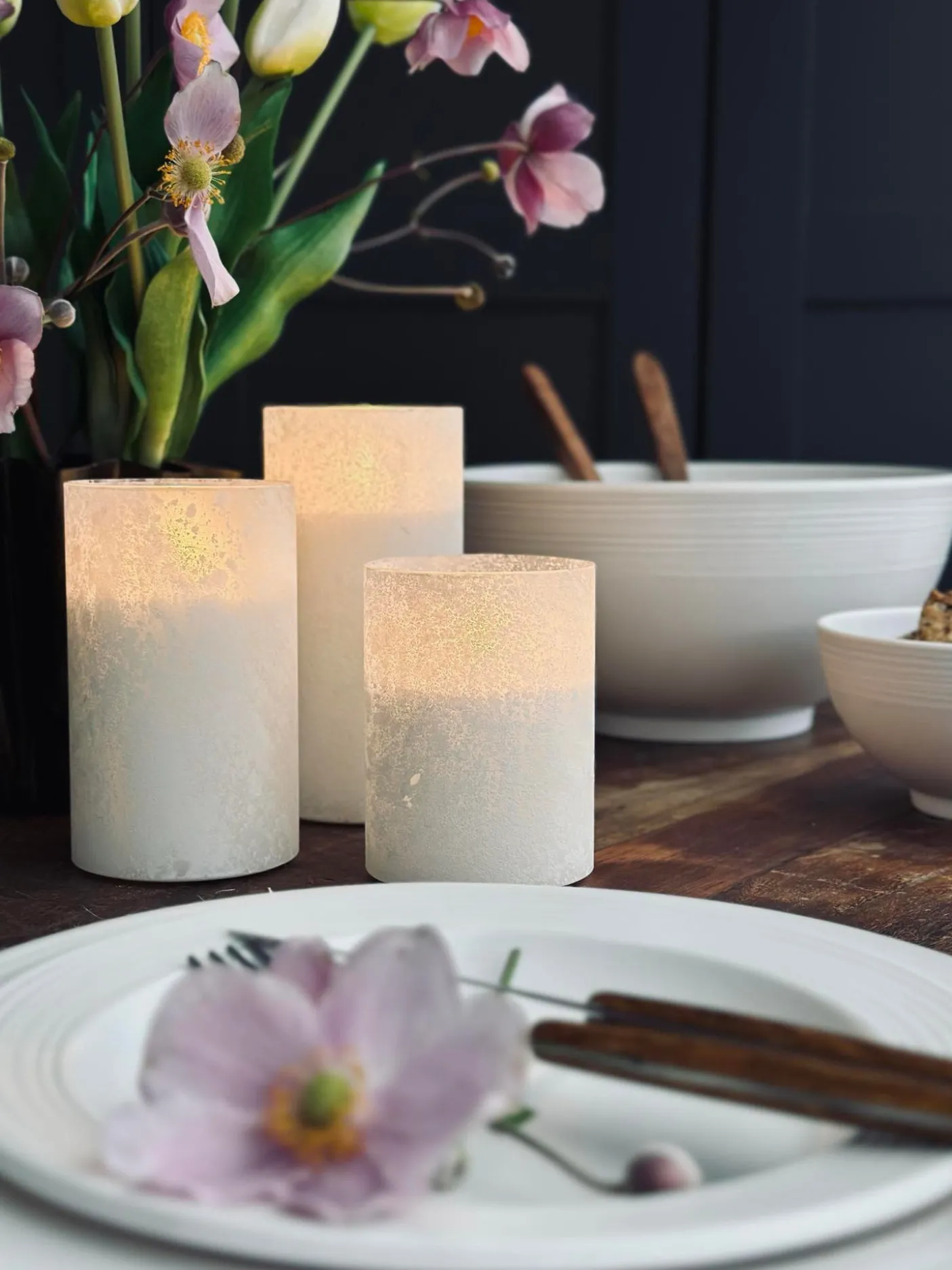 LED Lys FROZEN - Hvid 3 stk