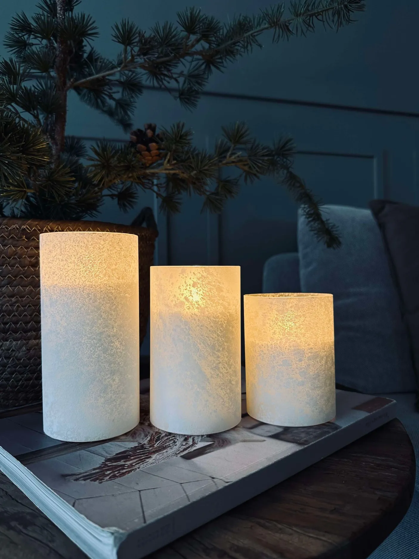 LED Lys FROZEN - Hvid 3 stk