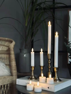 LED Lyspakke med 8 dele - Hvid