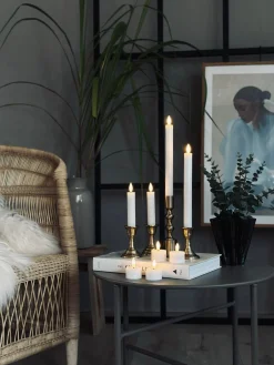 LED Lyspakke med 8 dele - Hvid