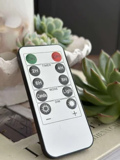 LED Nature – Sæt med 3 stk og fjernbetjening