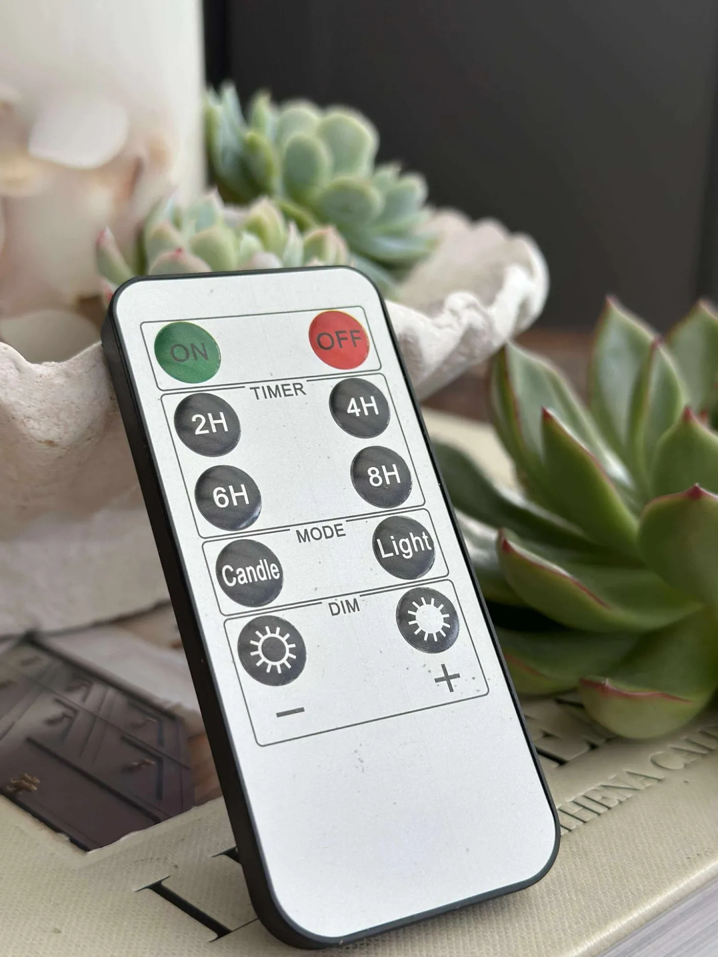 LED Nature – Sæt med 3 stk og fjernbetjening