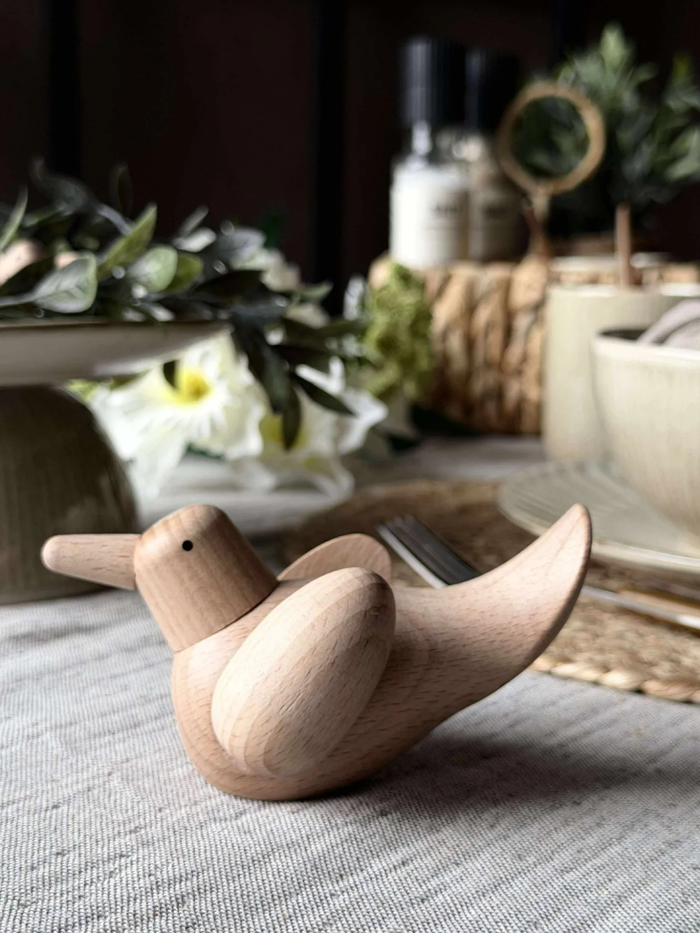 Liggende Fugl - Natur Bøg Stor