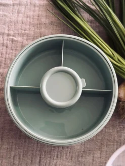 Lunchbox m. dressing kop - Grøn