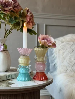 Lysestage BON 17 cm Vendbar - MIX