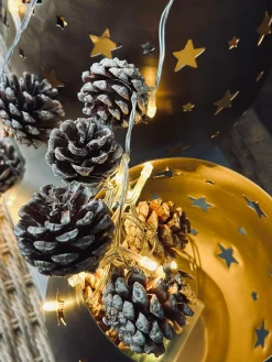 Lysestage med stjerner - Medium