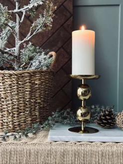 Lysestage NOYA 17 cm - Gold