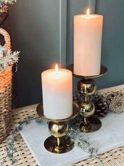 Lysestage NOYA 17 cm - Gold