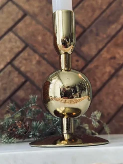 Lysestage NOYA - Gold 13,5 cm