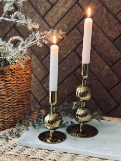 Lysestage NOYA - Gold 13,5 cm