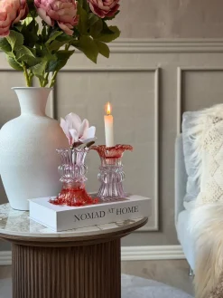 Lysestage Palme 14 cm Vendbar - MIX