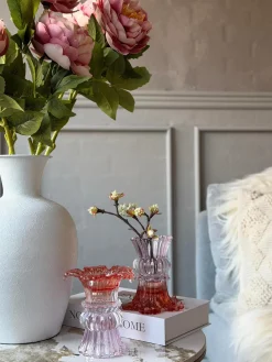 Lysestage Palme 14 cm Vendbar - MIX