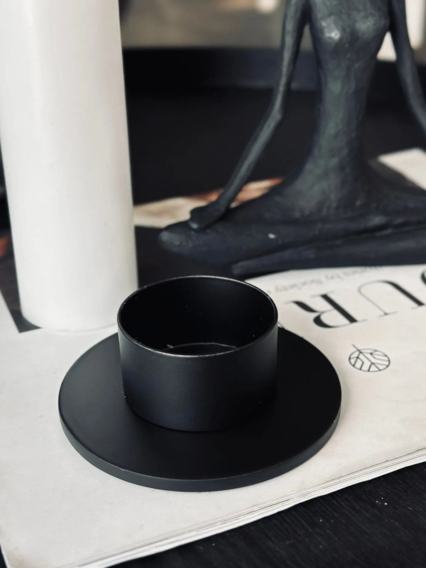 Lysestage til bloklys