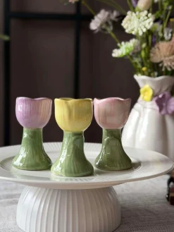 Lysestage Tulipan - Flere farver