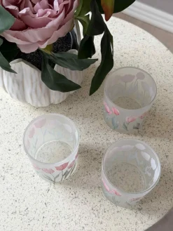 Lysestager Tulipaner 3stk.