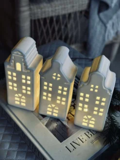 Lyshus med led - WHITE MIX