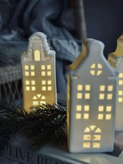 Lyshus med led - WHITE MIX