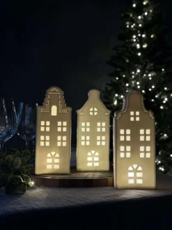 Lyshus med led - WHITE MIX