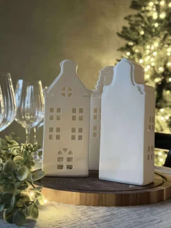 Lyshus med led - WHITE MIX