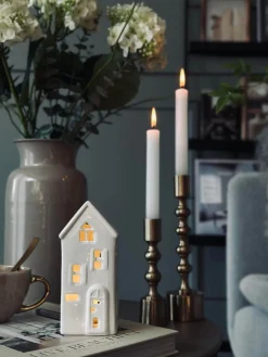 Lyshus med led - WHITE MIX