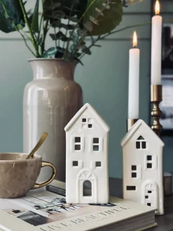 Lyshus med led - WHITE MIX