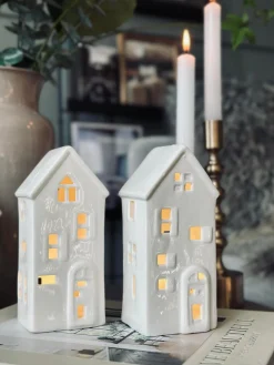 Lyshus med led - WHITE MIX