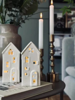 Lyshus med led - WHITE MIX