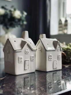 Lyshus med led lys - WHITE MIX