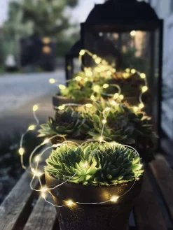 Lyskæde Marly m. Solar - 100 lys