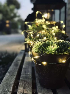 Lyskæde Marly m. Solar - 100 lys